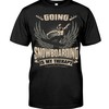 Snowboarding Shirt - Going Snowboarding Is My Therapy, Hoodie Sweatshirt Shirt Gifts For Snowboarder Fans