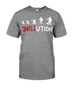 Snowboarding Shirt - Love Snowboard T-Shirts, Vintage Sports Shirts, Snowboarding Graphic Tees, Sport Shirts