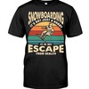 Snowboarding Shirt - Snowboarding Its Not Just A Hobby It Is My Escape From Reality, Sport Shirt, Vintage Shirts