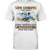 Snowboarding Shirt - Some Grandpas Take Naps Real Grandpas So Snowboarding (Then Take A Nap), Sport Shirt, Vintage Shirt