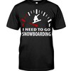 Snowboarding Shirt - That'S What I Do I Go Snowboarding And I Know Things Gift For Snowboarding Lovers, Sport Shirt