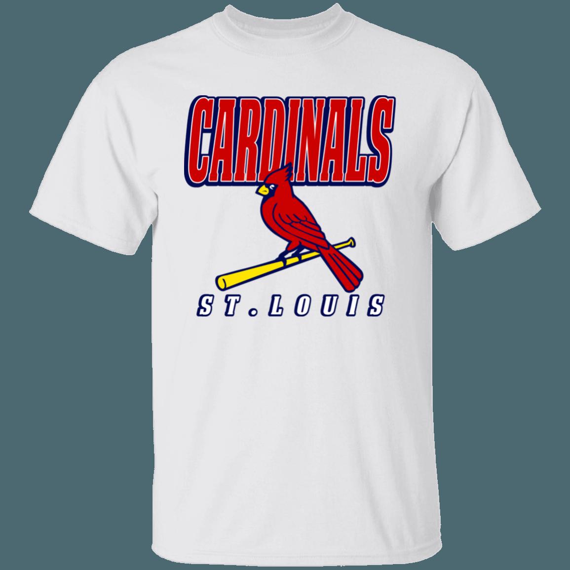 St Louis Cardinals Retro MLB T-Shirt Sweatshirt Hoodie Gifts for Baseball Fans - Image 2