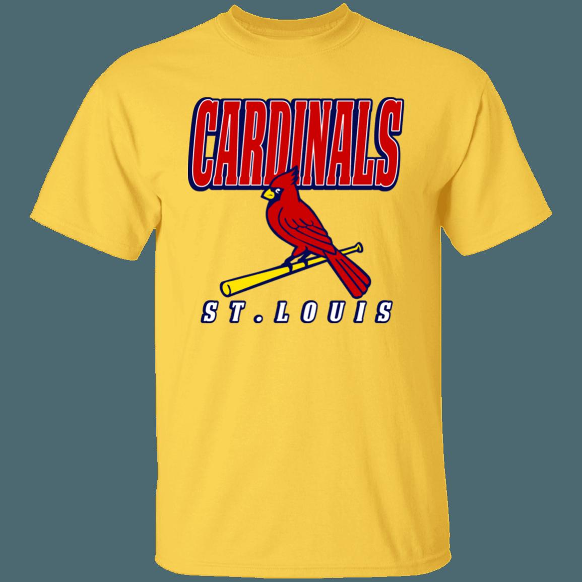 St Louis Cardinals Retro MLB T-Shirt Sweatshirt Hoodie Gifts for Baseball Fans - Image 3