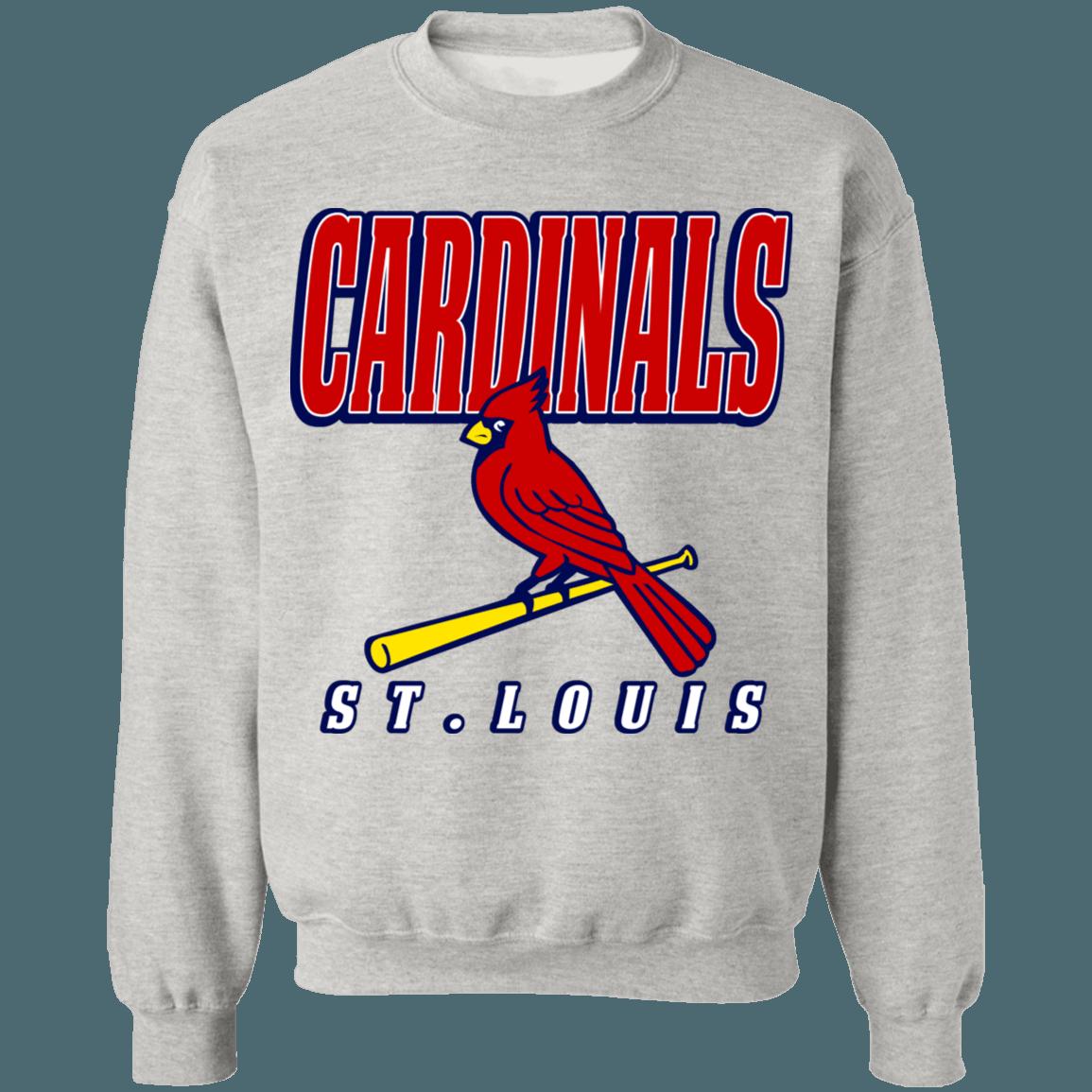 St.Louis Cardinals Vintage MLB Crewneck Sweatshirt Hoodie Shirt for Baseball Fans - Image 3