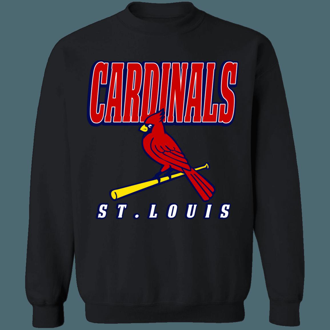 St.Louis Cardinals Vintage MLB Crewneck Sweatshirt Hoodie Shirt for Baseball Fans - Image 4