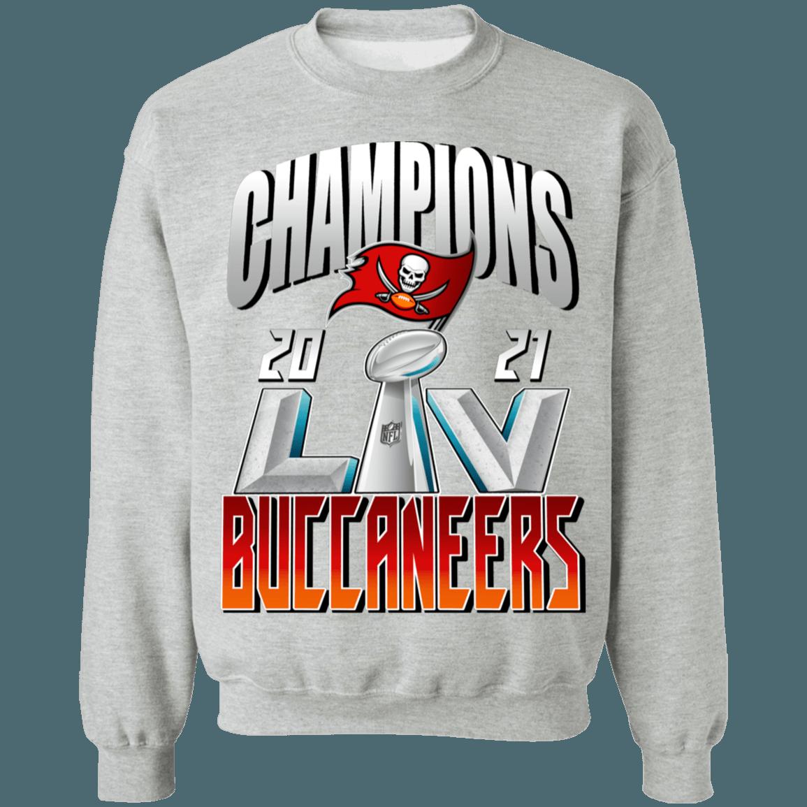 Tampa Bay Buccaneers 2021 Super Bowl Champions NFL American Football Lover Sweatshirt Hoodie - Image 2