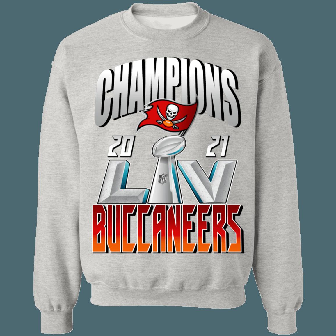 Tampa Bay Buccaneers 2021 Super Bowl Champions NFL American Football Lover Sweatshirt Hoodie - Image 4