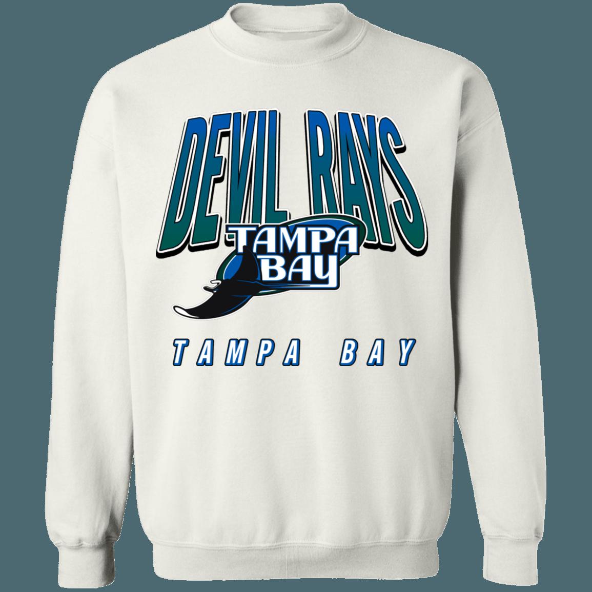 Tampa Bay Devil Rays Retro 90's MLB Crewneck Sweatshirt Hoodie Shirt Gifts