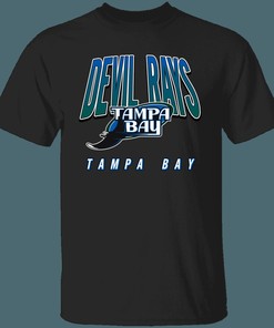 Tampa Bay Devil Rays Retro 90's MLB T-Shirt Sweatshirt Hoodie Gifts for Baseball Fans