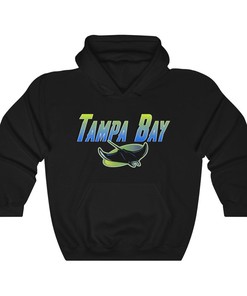 Tampa Bay Devil Rays Vintage 90's MLB Hoodie Sweatshirt Shirt for MLB Fans