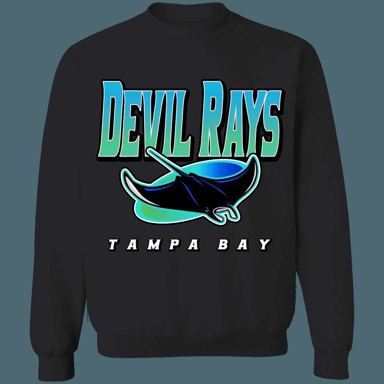 Tampa Bay Devil Rays Vintage MLB Crewneck Sweatshirt Hoodie Shirt for Baseball Fans - Image 4