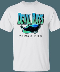 Tampa Bay Devil Rays Vintage MLB T-Shirt Sweatshirt Hoodie Gifts for Baseball Fans