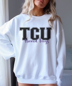 Tcu Football Sweatshirt, Horned Frogs Shirt, Tcu Sweatshirt, Tcu Shirts Gift For Fans, Tcu Student Gifts