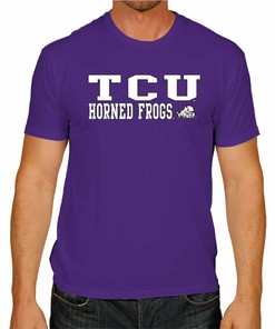 Tcu Horned Frogs Adult Arch & Logo Soft Style Gameday T-Shirt, University Football Fan Shirt, Tcu Student Gifts