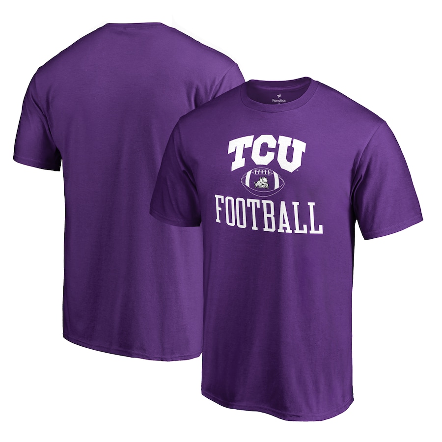 Tcu Horned Frogs Fanatics Branded First Sprint T-Shirt, University Football Fan Shirt, Tcu Fans, Tcu Student Gifts