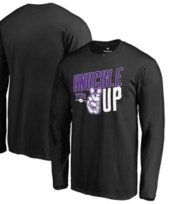 Tcu Horned Frogs Fanatics Branded Knuckle Up Long Sleeve T-Shirt, University Football Fan Shirt, Tcu Student Gifts
