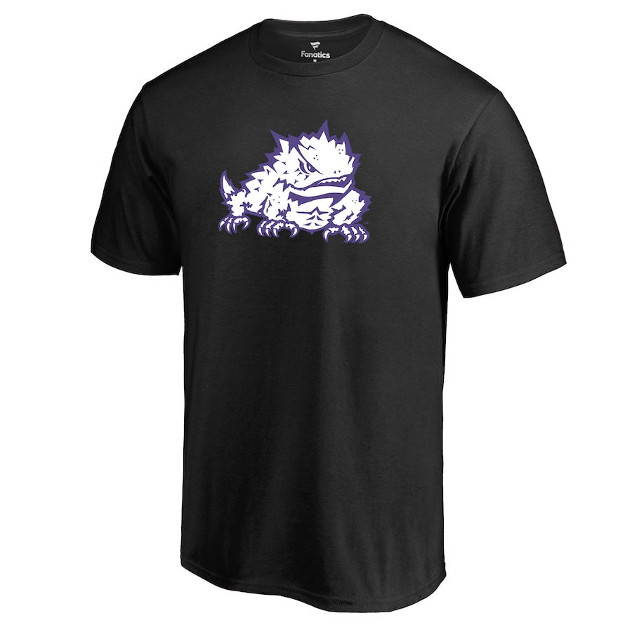 Tcu Horned Frogs Fanatics Branded Primary Logo T-Shirt, University Football Fan Shirt, Tcu Fans, Tcu Student Gifts - Image 2
