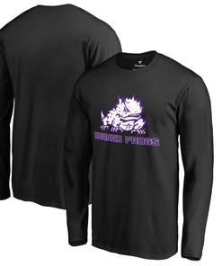 Tcu Horned Frogs Fanatics Branded Team Lockup Long Sleeve T-Shirt, University Football Fan Shirt, Tcu Student Gifts