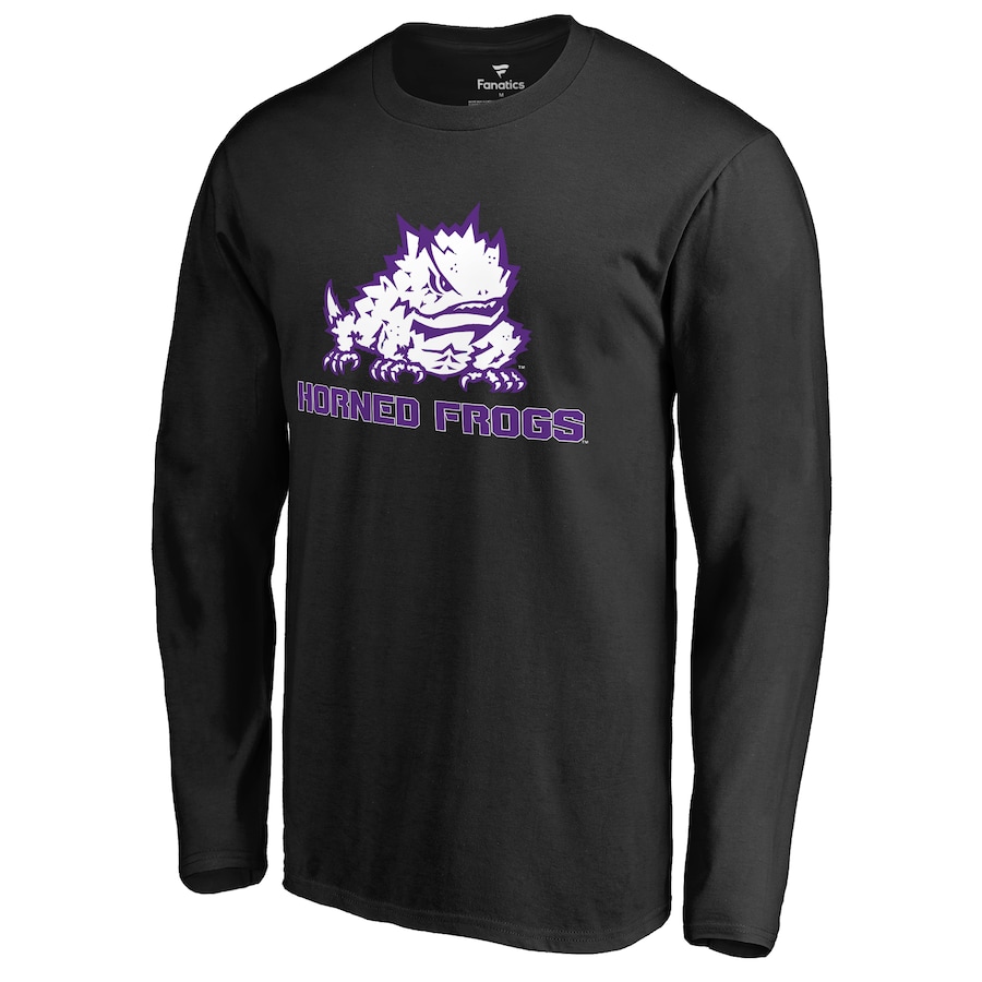 Tcu Horned Frogs Fanatics Branded Team Lockup Long Sleeve T-Shirt, University Football Fan Shirt, Tcu Student Gifts - Image 2