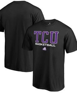 Tcu Horned Frogs Fanatics Branded True Sport Basketball T-Shirt, University Football Fan Shirt, Tcu Student Gifts