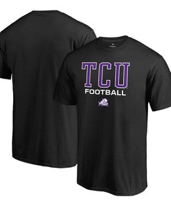 Tcu Horned Frogs Fanatics Branded True Sport Football T-Shirt, University Football Fan Shirt, Tcu Student Gifts