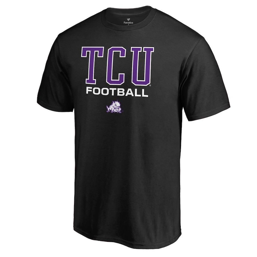 Tcu Horned Frogs Fanatics Branded True Sport Football T-Shirt, University Football Fan Shirt, Tcu Student Gifts - Image 2