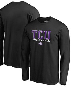 Tcu Horned Frogs Fanatics Branded True Sport Volleyball Long Sleeve T-Shirt, University Football Fan Shirt