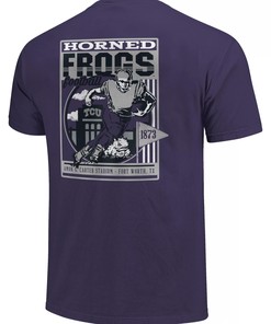 Tcu Horned Frogs Retro T-Shirt, University Football Fan Shirt, Tcu Shirts Gift For Fans, Tcu Student Gifts