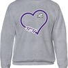 Tcu Horned Frogs T-Shirt - Heart Tcu Shirt Sweatshirt Hoodie Reprinted Gifts For Ncaa Fans, Tcu Student Gifts