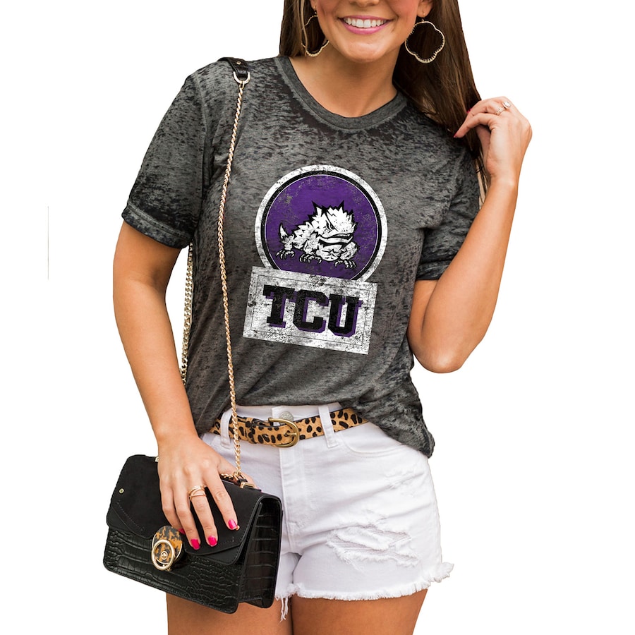 Tcu Horned Frogs Women'S Better Than Basic Boyfriend T-Shirt, University Football Fan Shirt, Tcu Student Gifts