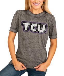 Tcu Horned Frogs Women'S It'S A Win Boyfriend T-Shirt, University Football Fan Shirt, Tcu Fans, Tcu Student Gifts