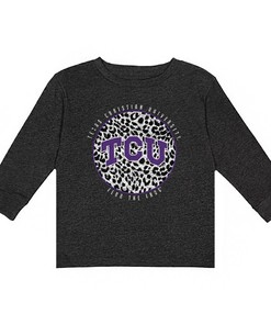 Tcu Horned Frogs Youth Call The Shots Long Sleeve T-Shirt, University Football Fan Shirt, Tcu Student Gifts