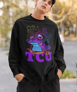 Tcu Hypnotoad Sweatshirt, Frogs Hypnotoad Hoodie, Sonny Dykes Frogs Hypnotoad Sweatshirt, Tcu Student Gifts