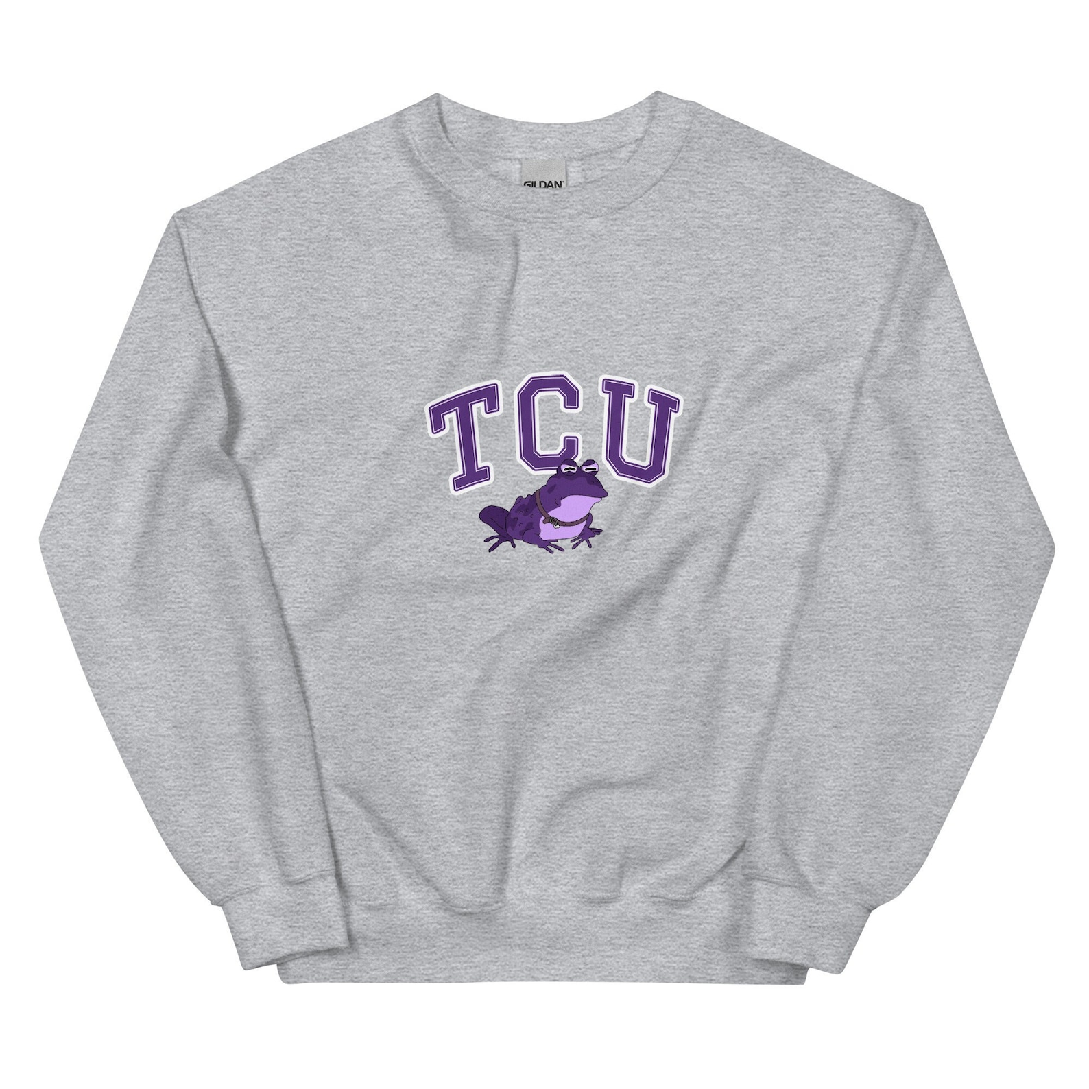 Tcu Hypnotoad Sweatshirt, Tcu Funkytown Hypnotoad Sweatshirt, Tcu Football Sweatshirt - Image 3