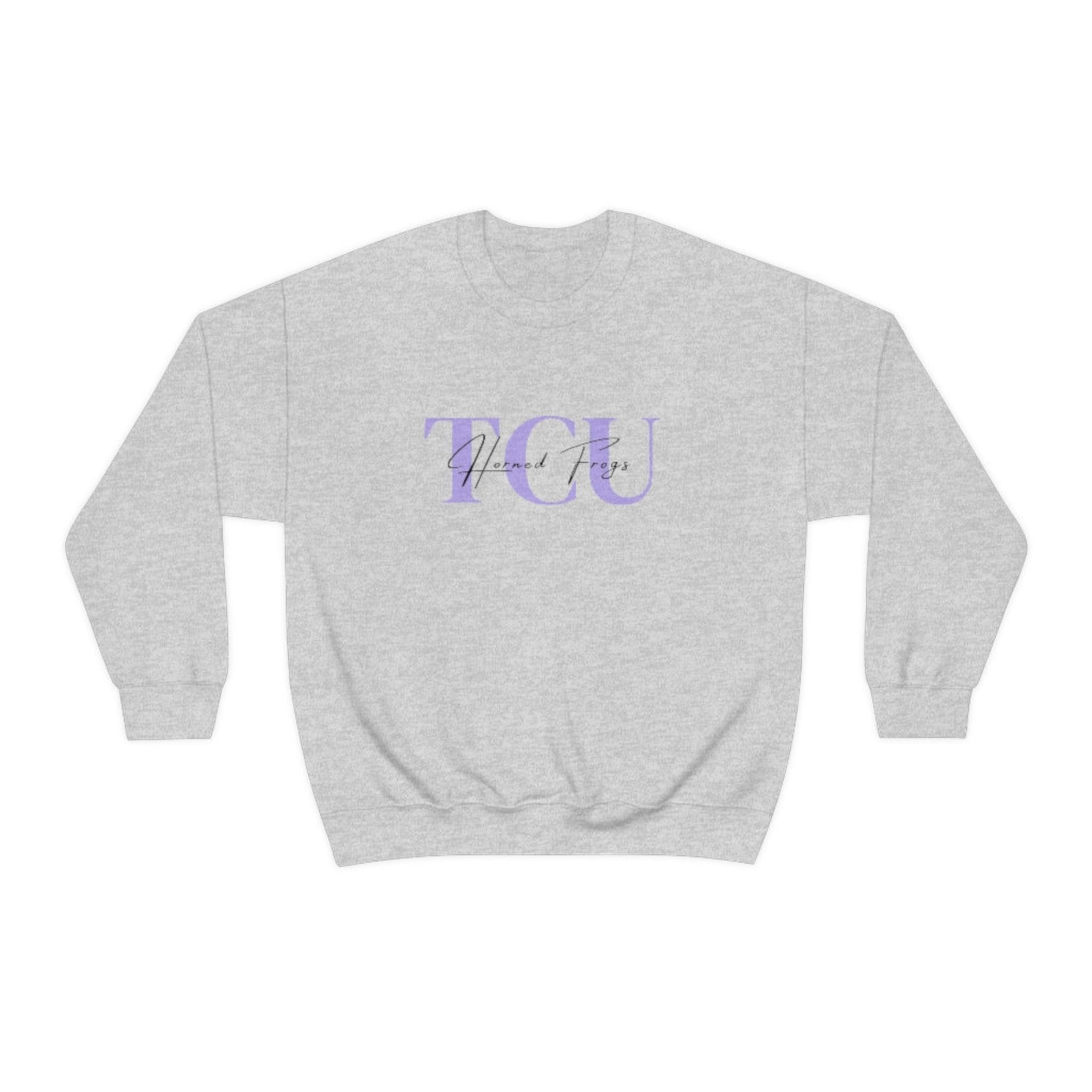 Tcu Unisex Heavy Blend Crewneck Sweatshirt Hoodie Shirt Gifts For Fans, Tcu Student Gifts - Image 2