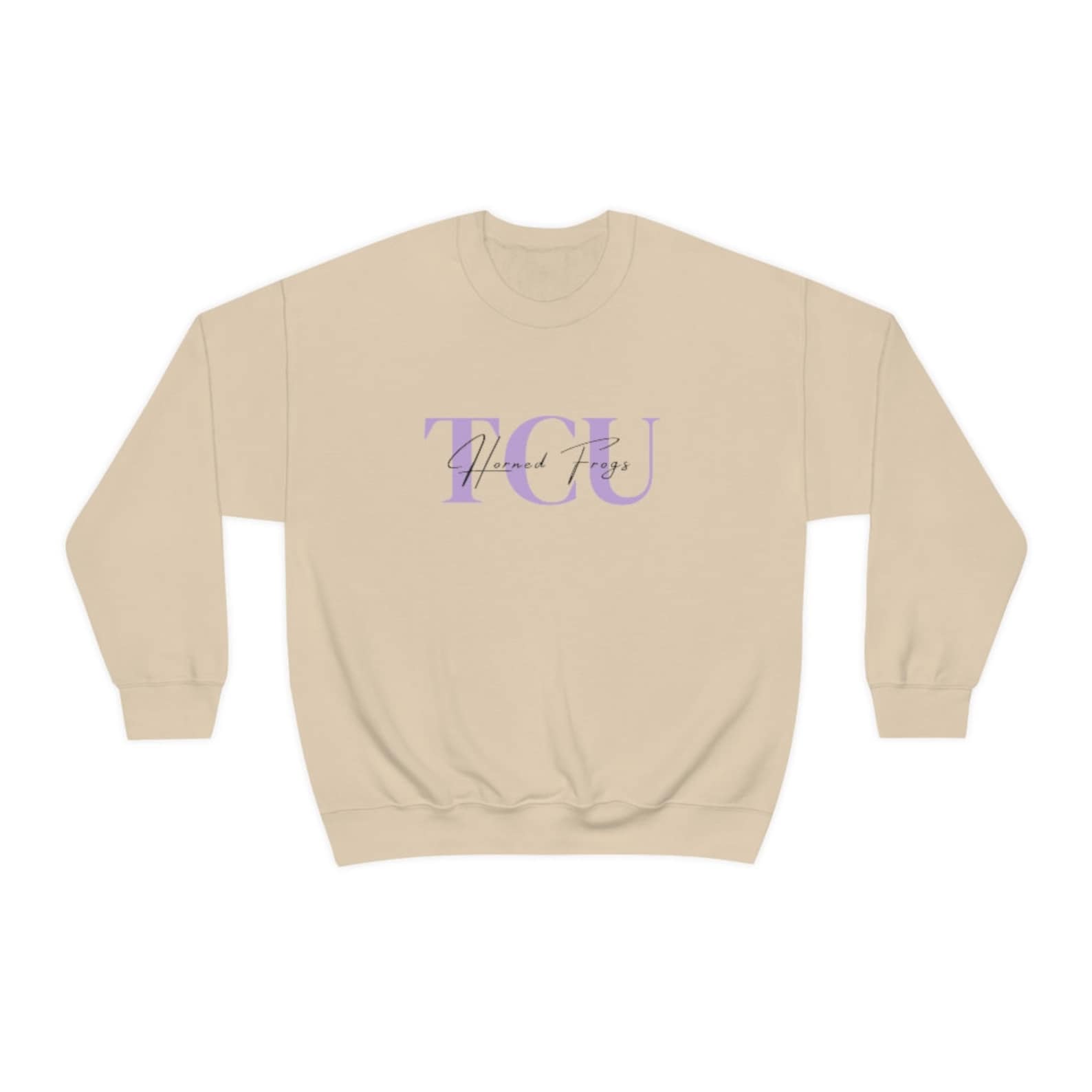 Tcu Unisex Heavy Blend Crewneck Sweatshirt Hoodie Shirt Gifts For Fans, Tcu Student Gifts - Image 3