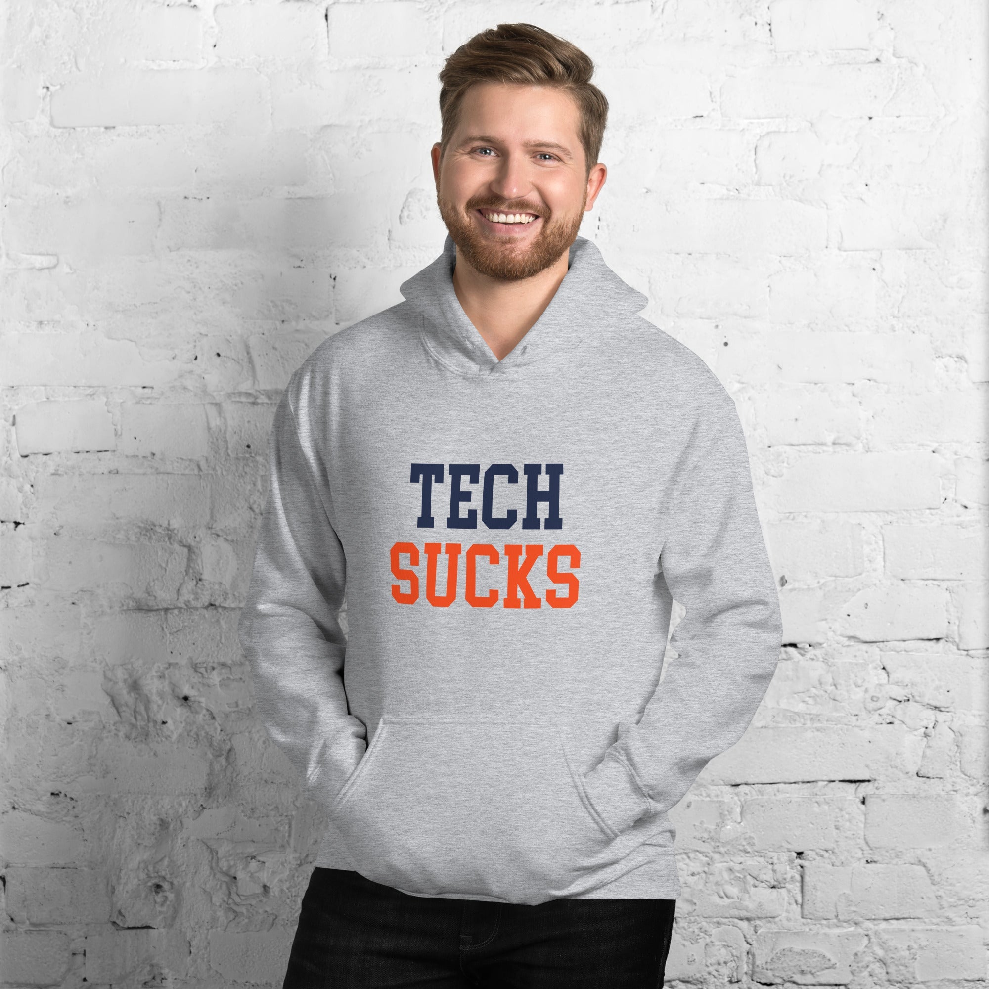 Tech Sucks Virginia Rivalry Hoodie Sweatshirt Sport Shirt - Image 2