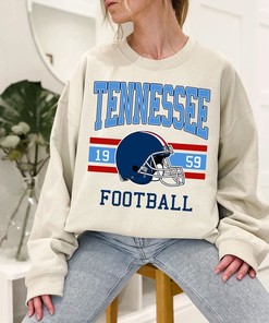 Tennessee Football Sweatshirt, Vintage Retro Tennessee Football Shirt for NFL Fans