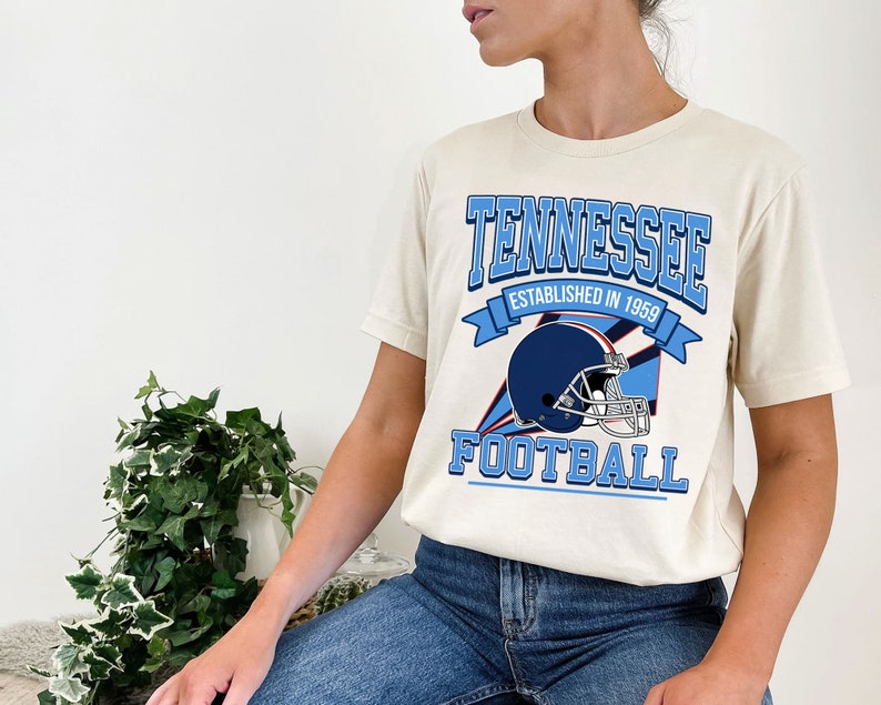 Tennessee Football Team Sweatshirt, Retro Tennessee Football Shirt for NFL Fans - Image 4