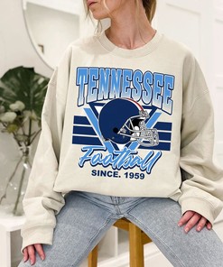 Tennessee Football Team Sweatshirt, Vintage Tennessee Football Shirt for NFL Fans