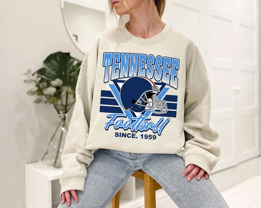 Tennessee Football Team Sweatshirt, Vintage Tennessee Football Shirt for NFL Fans