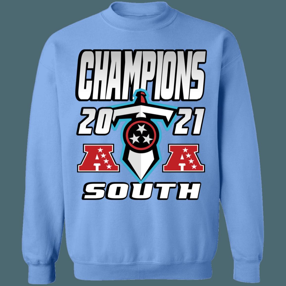 Tennessee Titans 2021 AFC South Division Champions Retro NFL American Football Lover Sweatshirt Hoodie