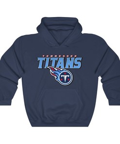 Tennessee Titans Vintage 90's NFL Hoodie Sweatshirt Sport Shirt