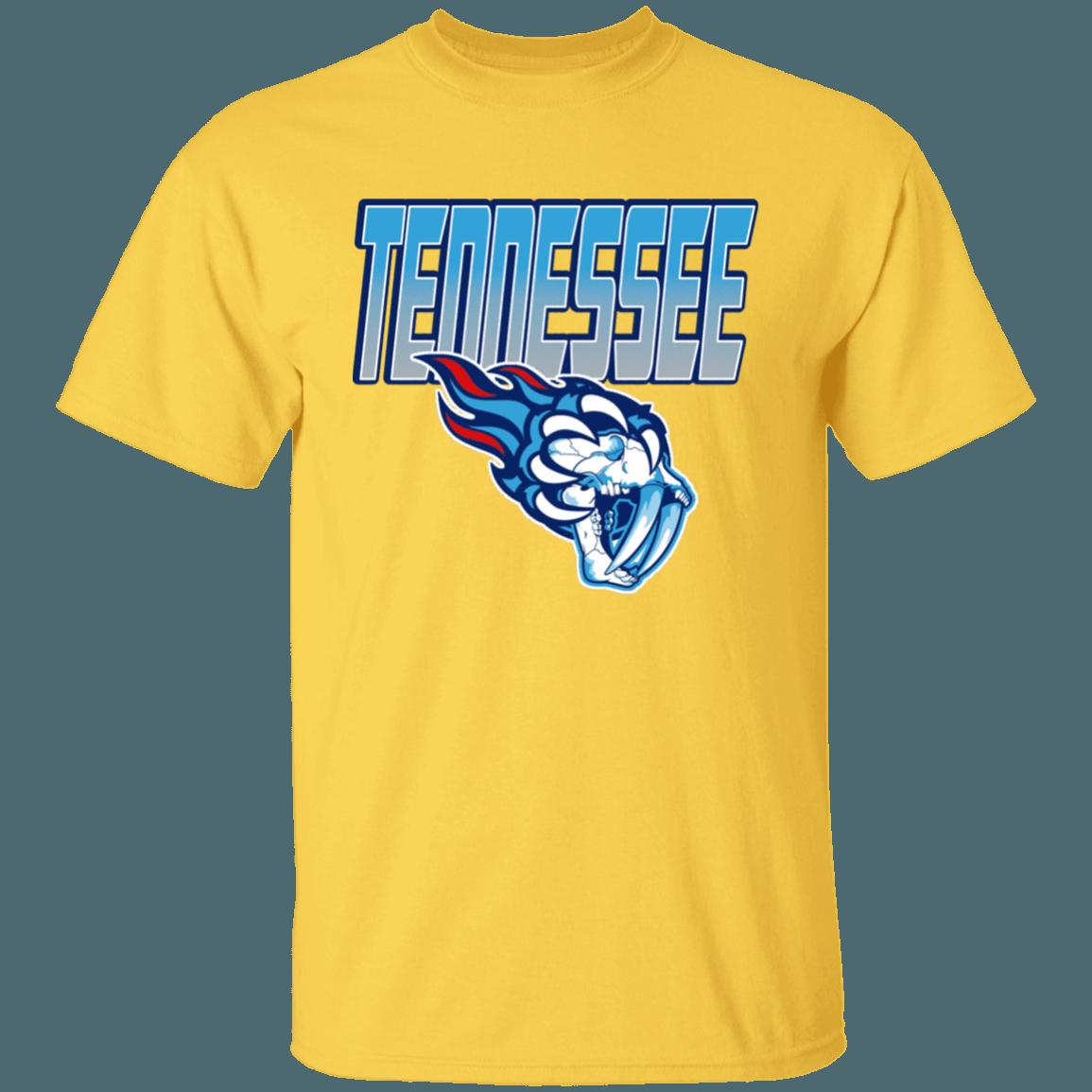 Tennessee Titans X Grizzlies X Predators NHL NFL NBA Mash-Up T-Shirt Hoodie Gifts for Fans - Image 3