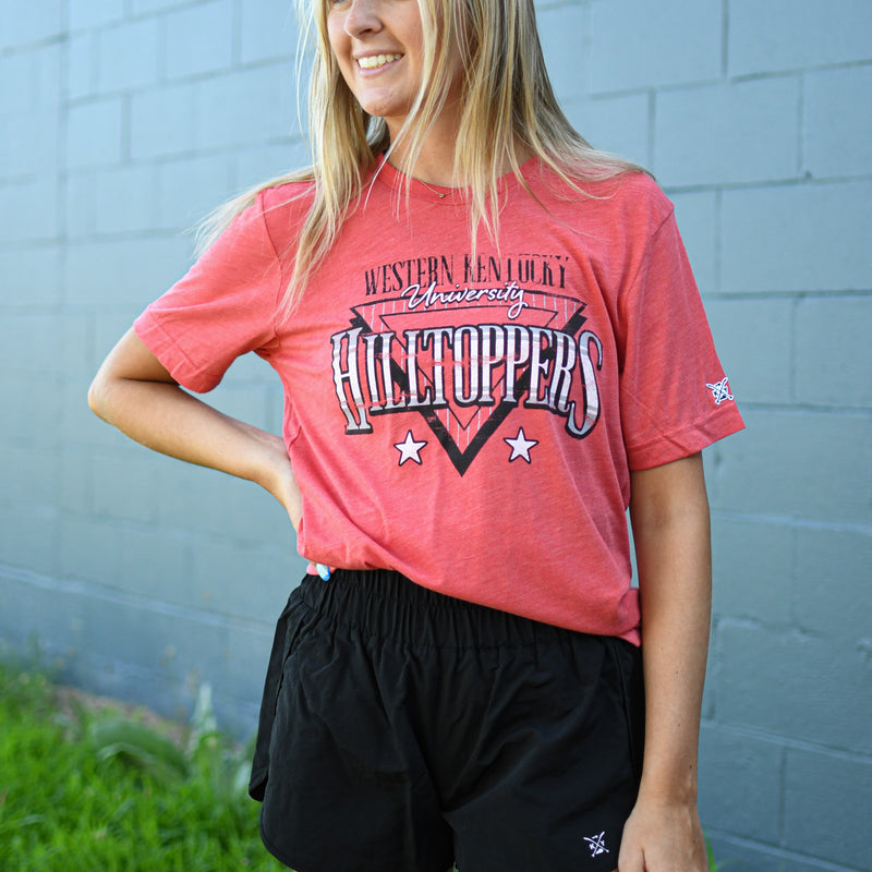 The 90'S Hilltoppers Tee, Western Kentucky University Sweatshirt - Image 2