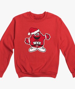 The Big Red Holiday Crewneck Sweatshirt, Western Kentucky Gifts For Fans