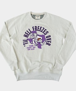 "'Til Hell Freezes Over" Tcu Football Crewneck Tcu Shirt Sweatshirt Hoodie Reprinted Gifts For Ncaa, Tcu Student Gifts