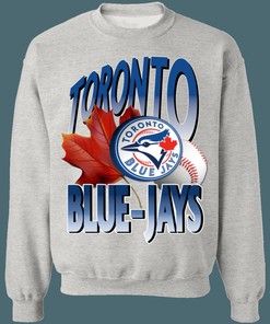 Toronto Blue Jays Canada's Team Vintage MLB Crewneck Sweatshirt Hoodie Shirt for Baseball Fans