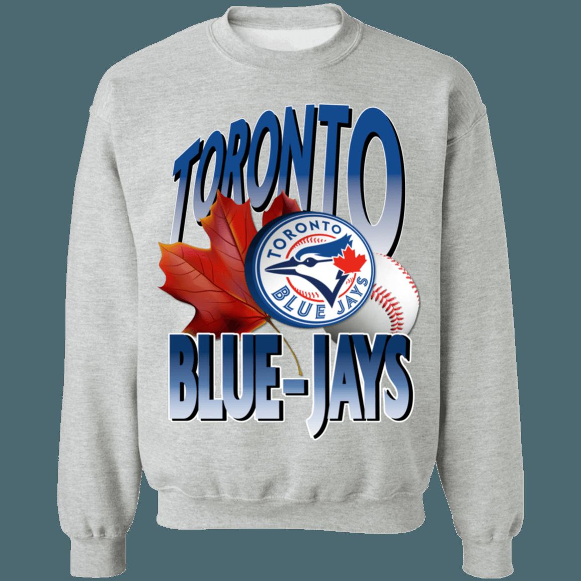 Toronto Blue Jays Canada's Team Vintage MLB Crewneck Sweatshirt Hoodie Shirt for Baseball Fans - Image 2