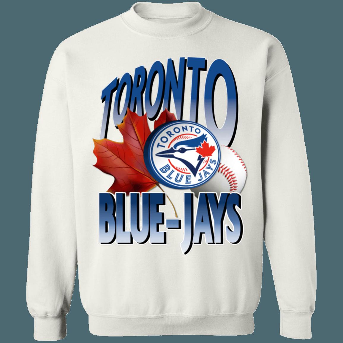 Toronto Blue Jays Canada's Team Vintage MLB Crewneck Sweatshirt Hoodie Shirt for Baseball Fans - Image 3